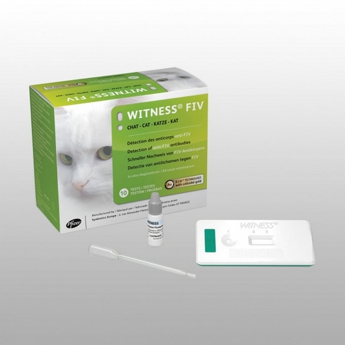 WITNESS FIV IMMUNO DEF.    cof 10 test   ***